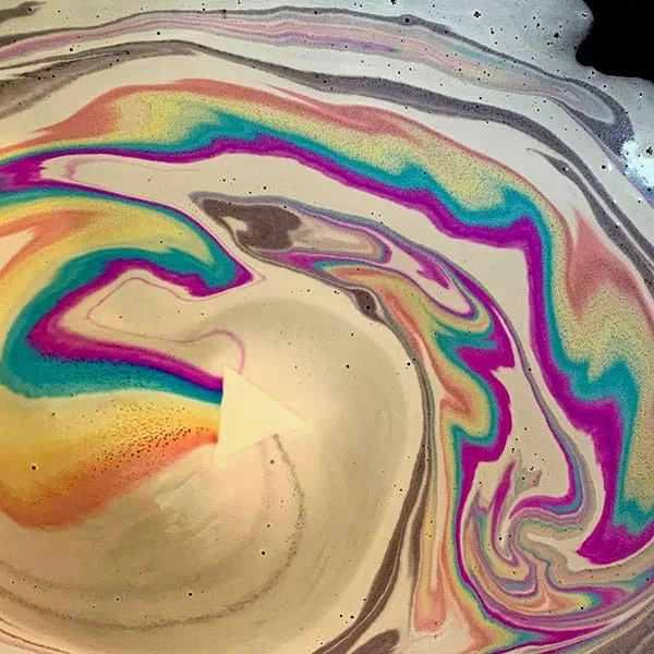 Dark Side of the Rainbow Bath Bomb