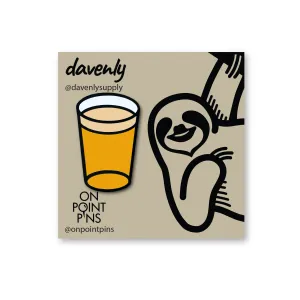 Davenly: Beer Lapel Enamel Pin