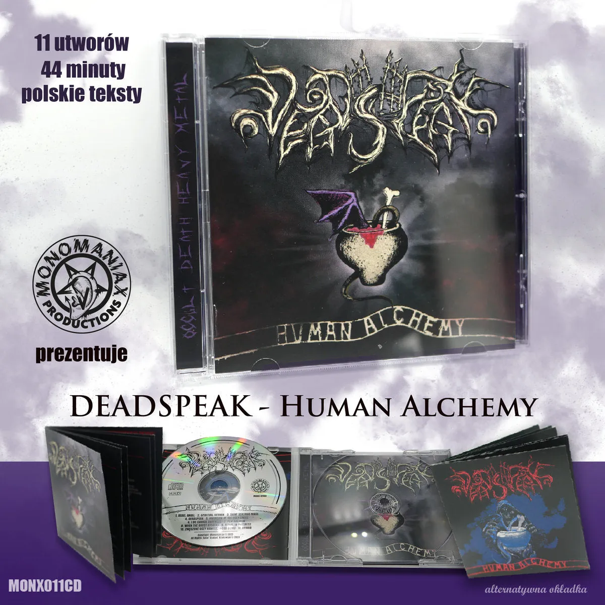 DEADSPEAK - Human Alchemy CD