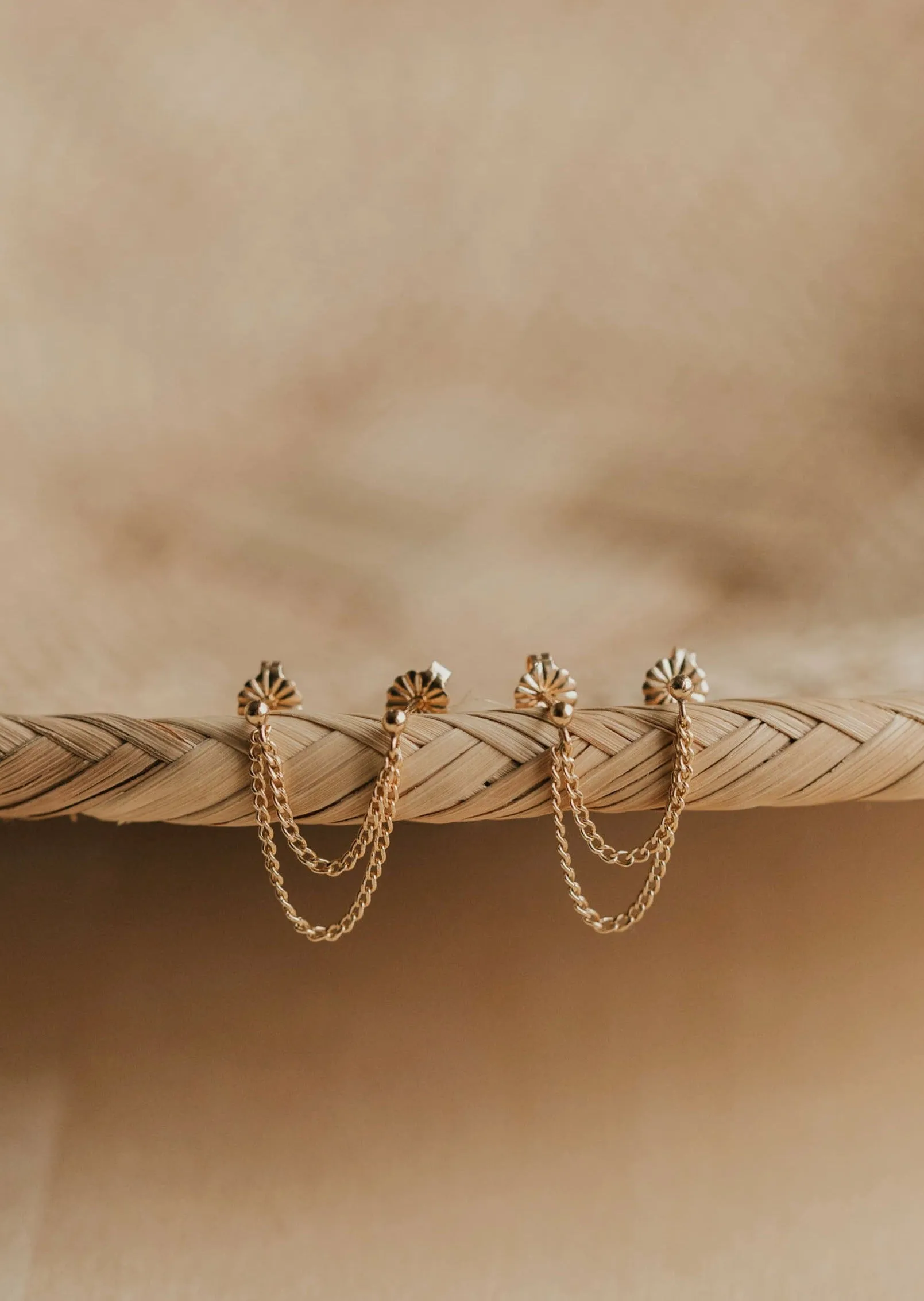 Demi Double Swing Studs