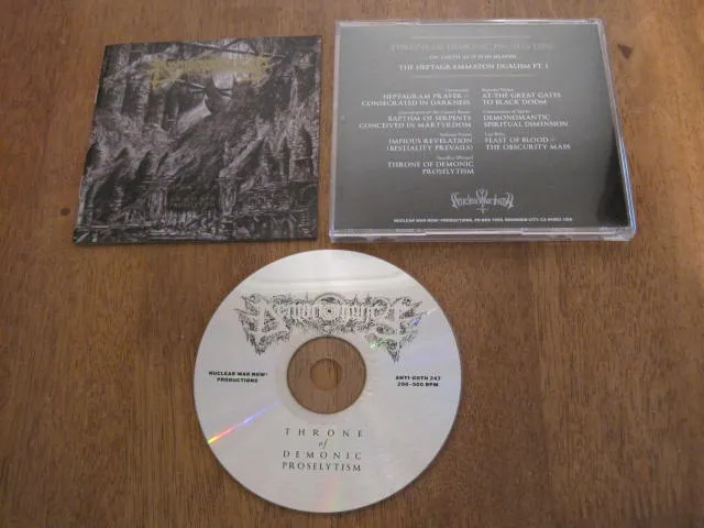 DEMONOMANCY - Throne of Demonic Proselytism CD