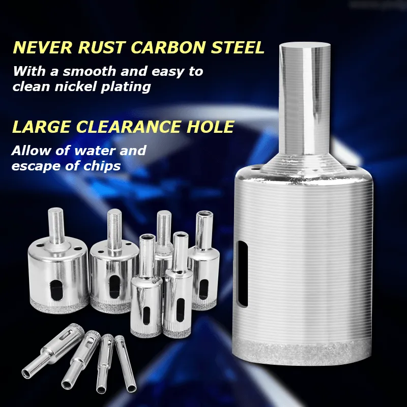 Diamond Hole Saw Drilling Bit Set