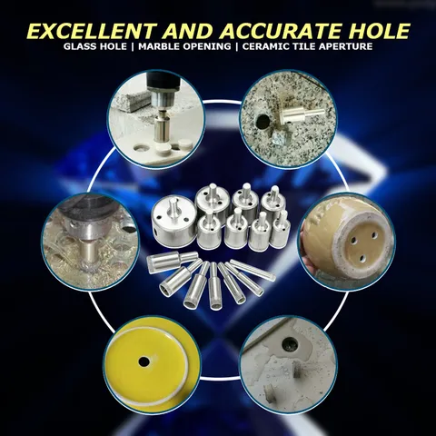 Diamond Hole Saw Drilling Bit Set