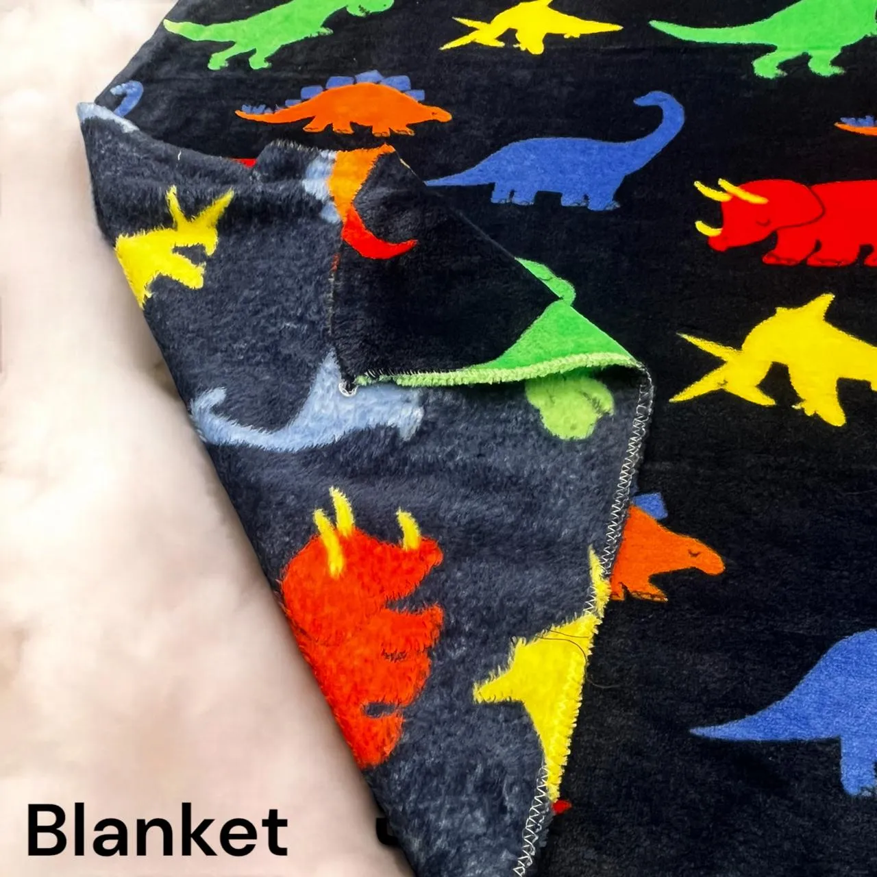 Dinosaur Fleece Blanket
