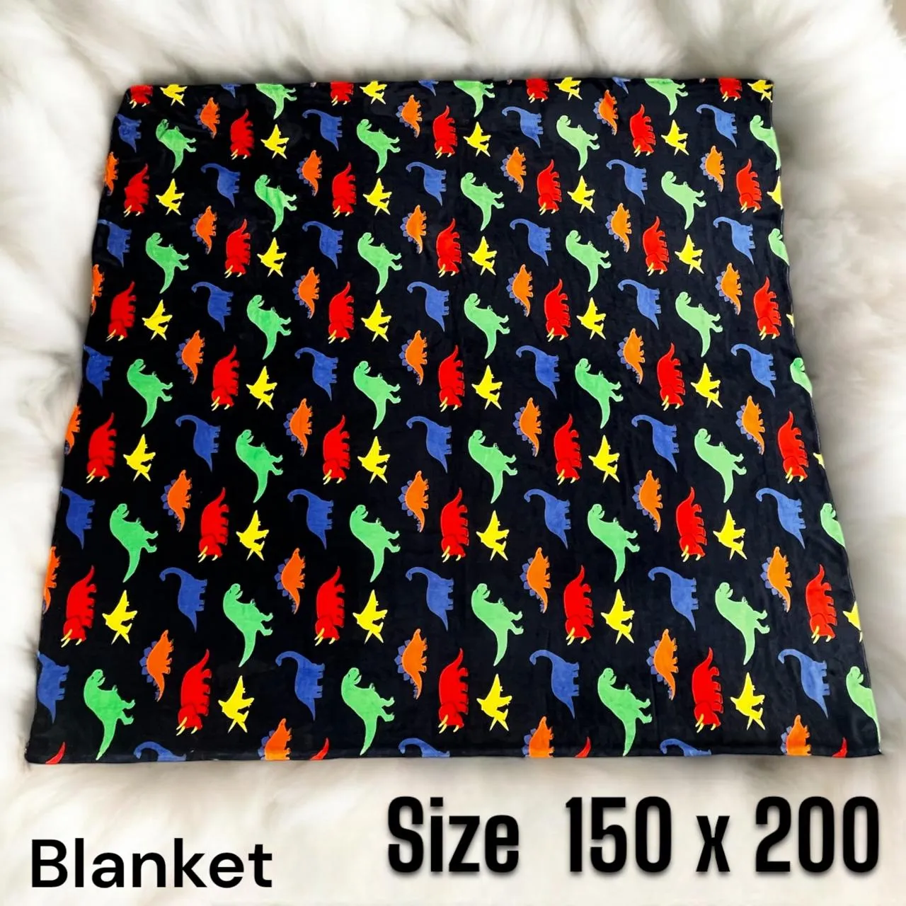 Dinosaur Fleece Blanket