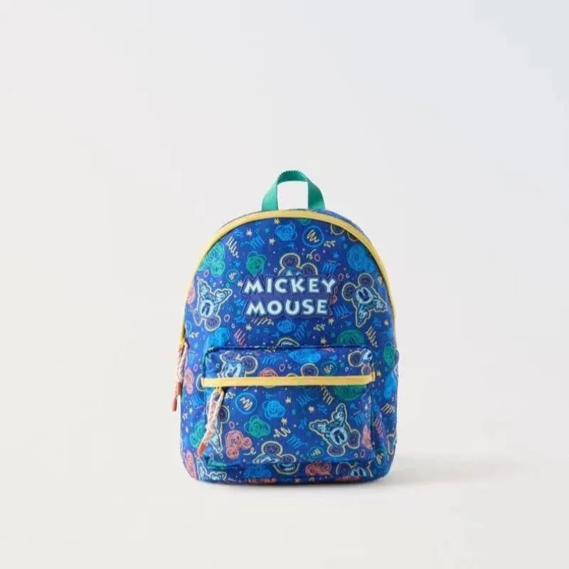 Disney Cartoon Mickey Mouse Cute Fashion Minnie School Fashion Backpack