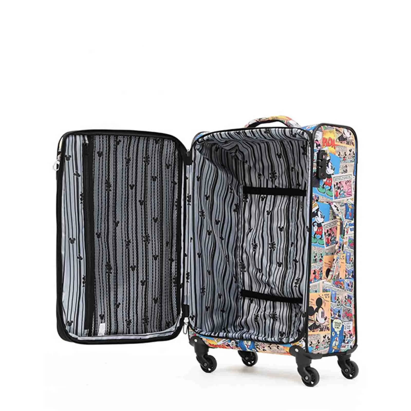 Disney Comic Soft 20 Inch Small Carry-On Suitcase