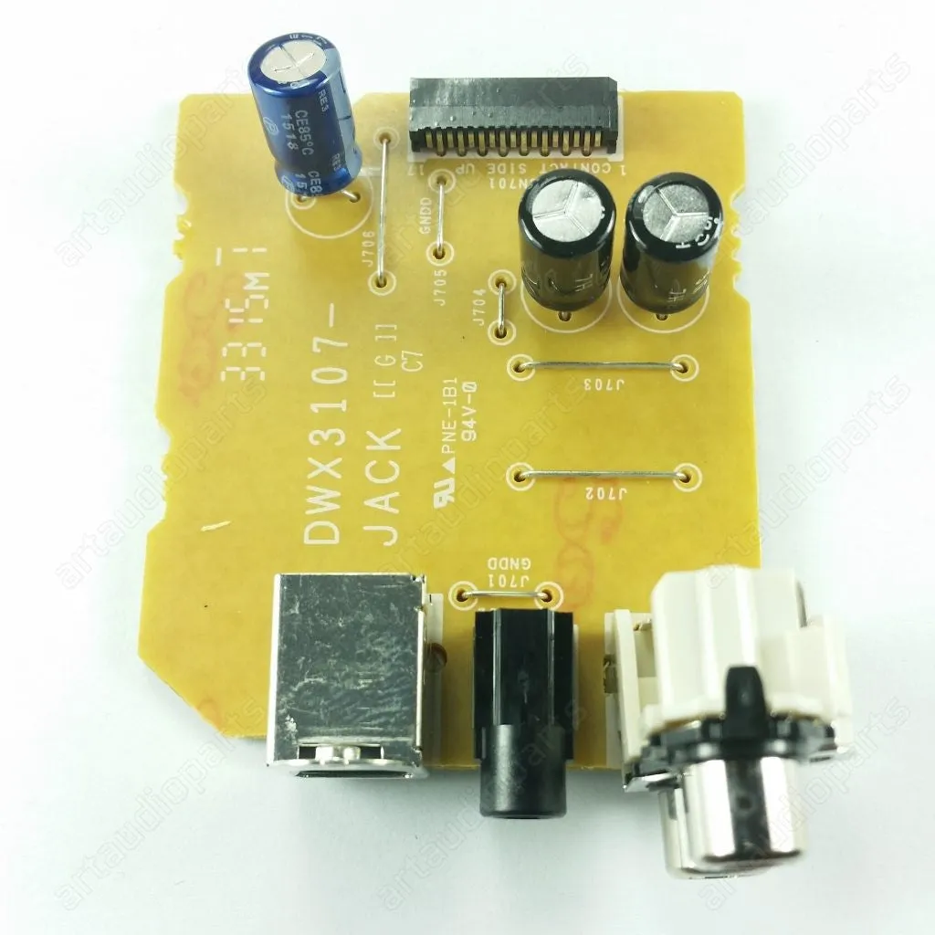 DWX3107 Audio Out rca usb with pcb Jack circuit board for Pioneer CDJ 350