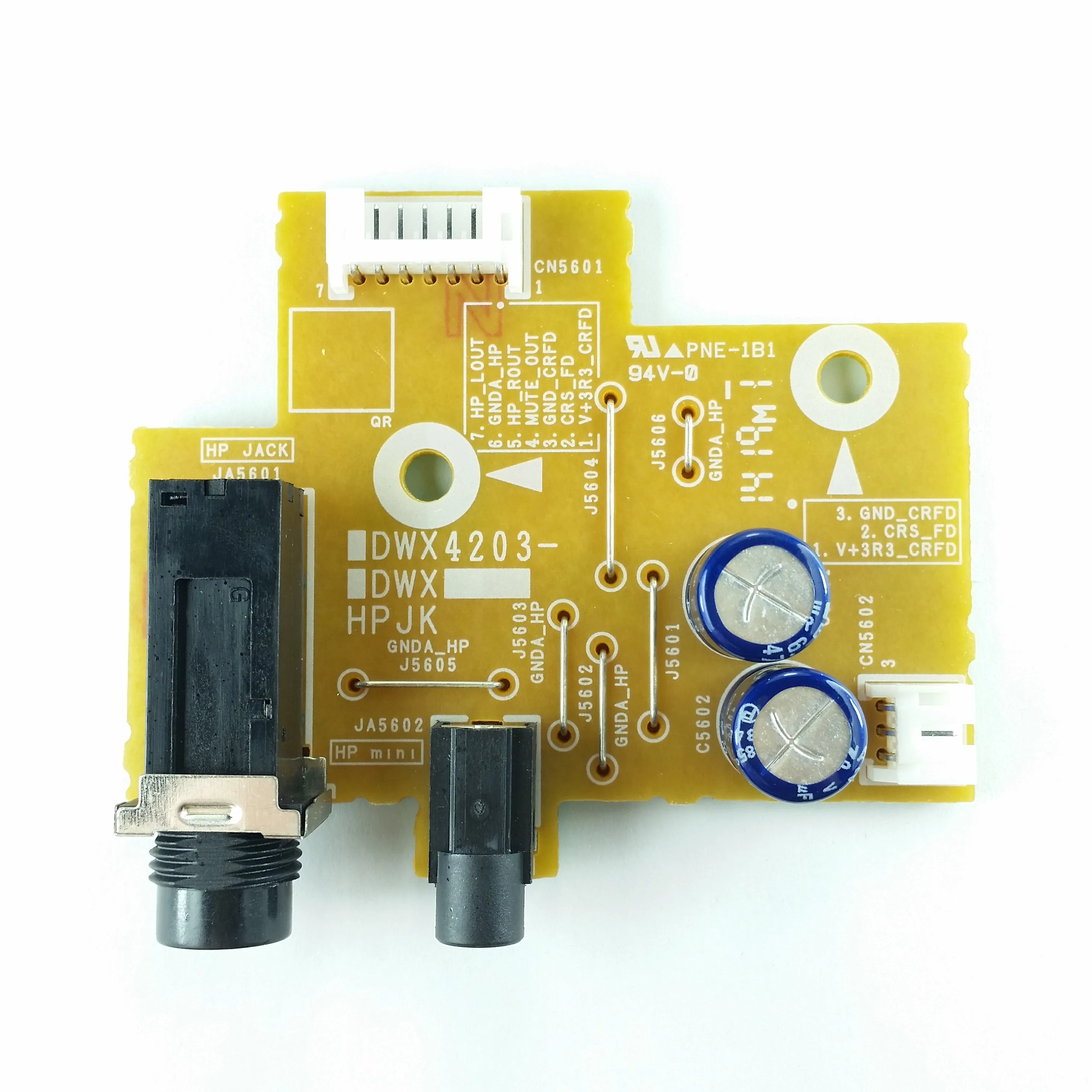 DWX4203 Headphone jack HPJK circuit board pcb for Pioneer DDJ-800 controller