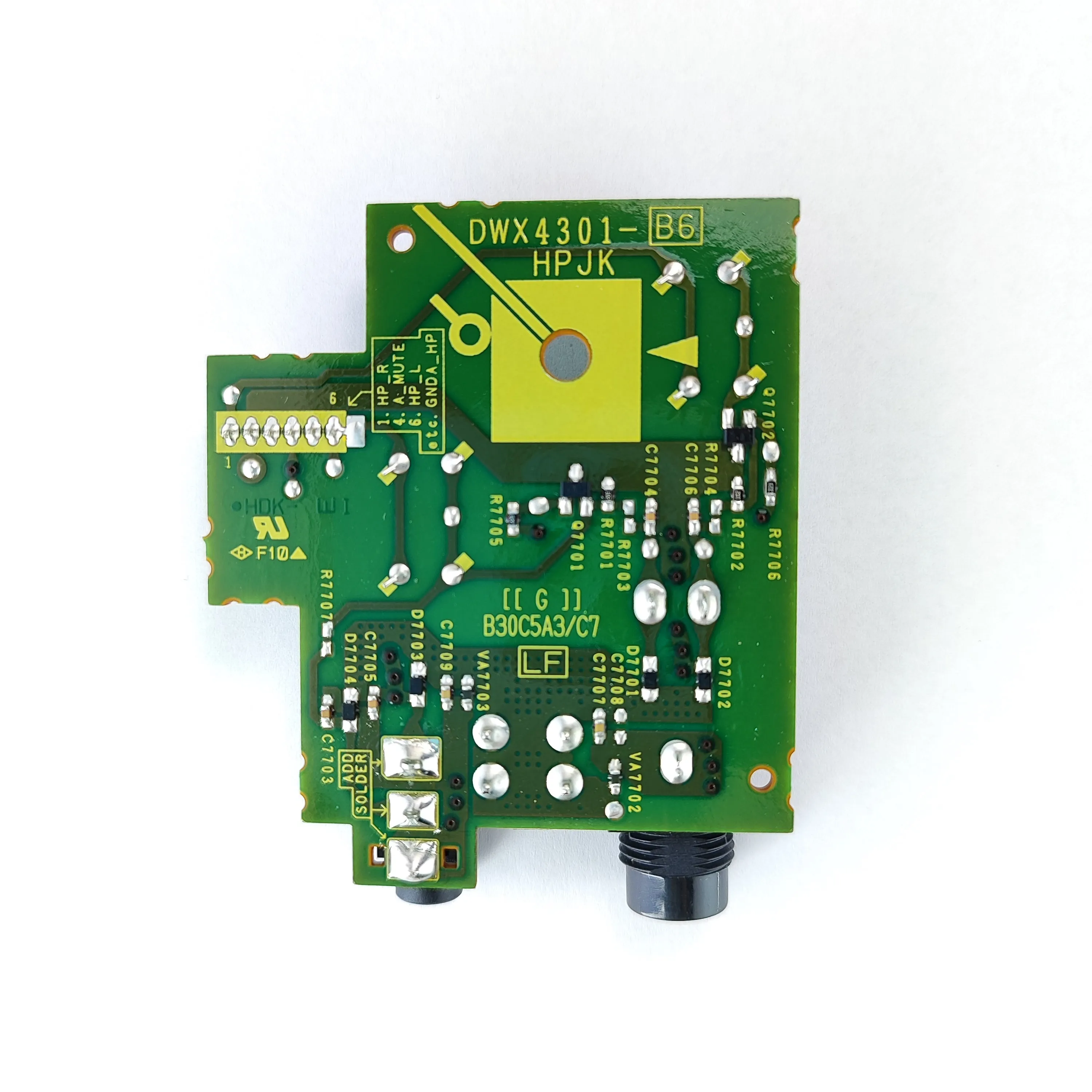 DWX4301 Headphones jack circuit board HPJK for Pioneer XDJ-XZ