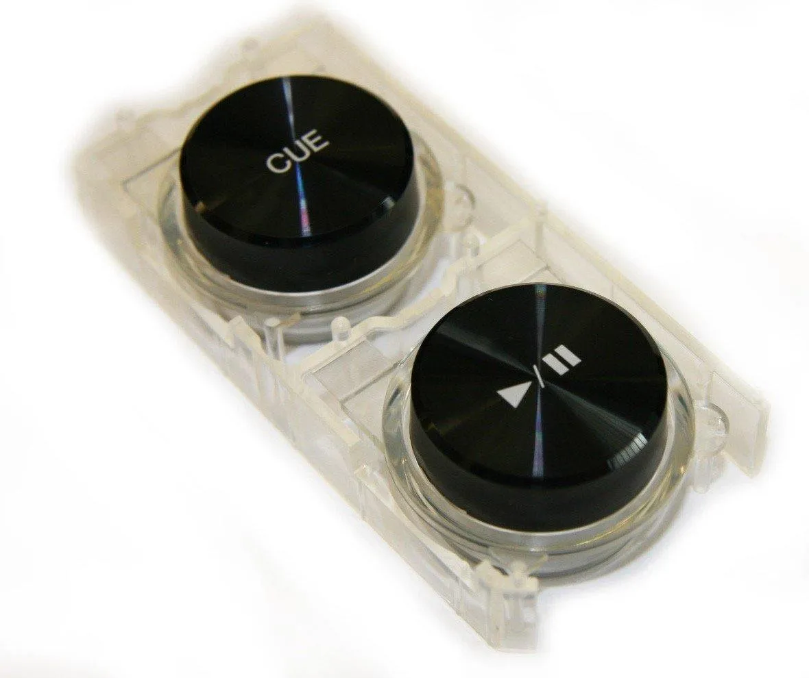 DXB2069 Play/cue knob button set plastic for Pioneer CDJ-2000