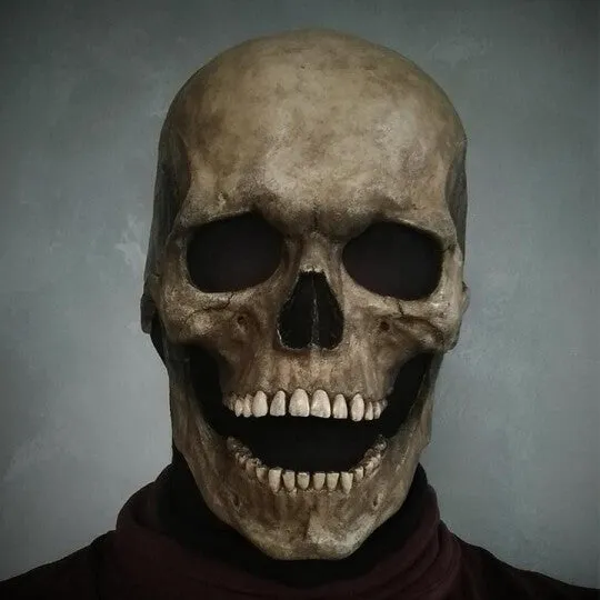 Early Halloween Promotions - Full Head Skull mask/helmet with Movable Jaw