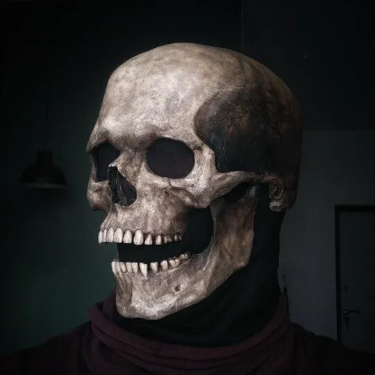 Early Halloween Promotions - Full Head Skull mask/helmet with Movable Jaw