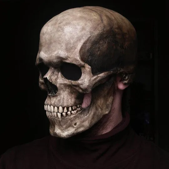 Early Halloween Promotions - Full Head Skull mask/helmet with Movable Jaw