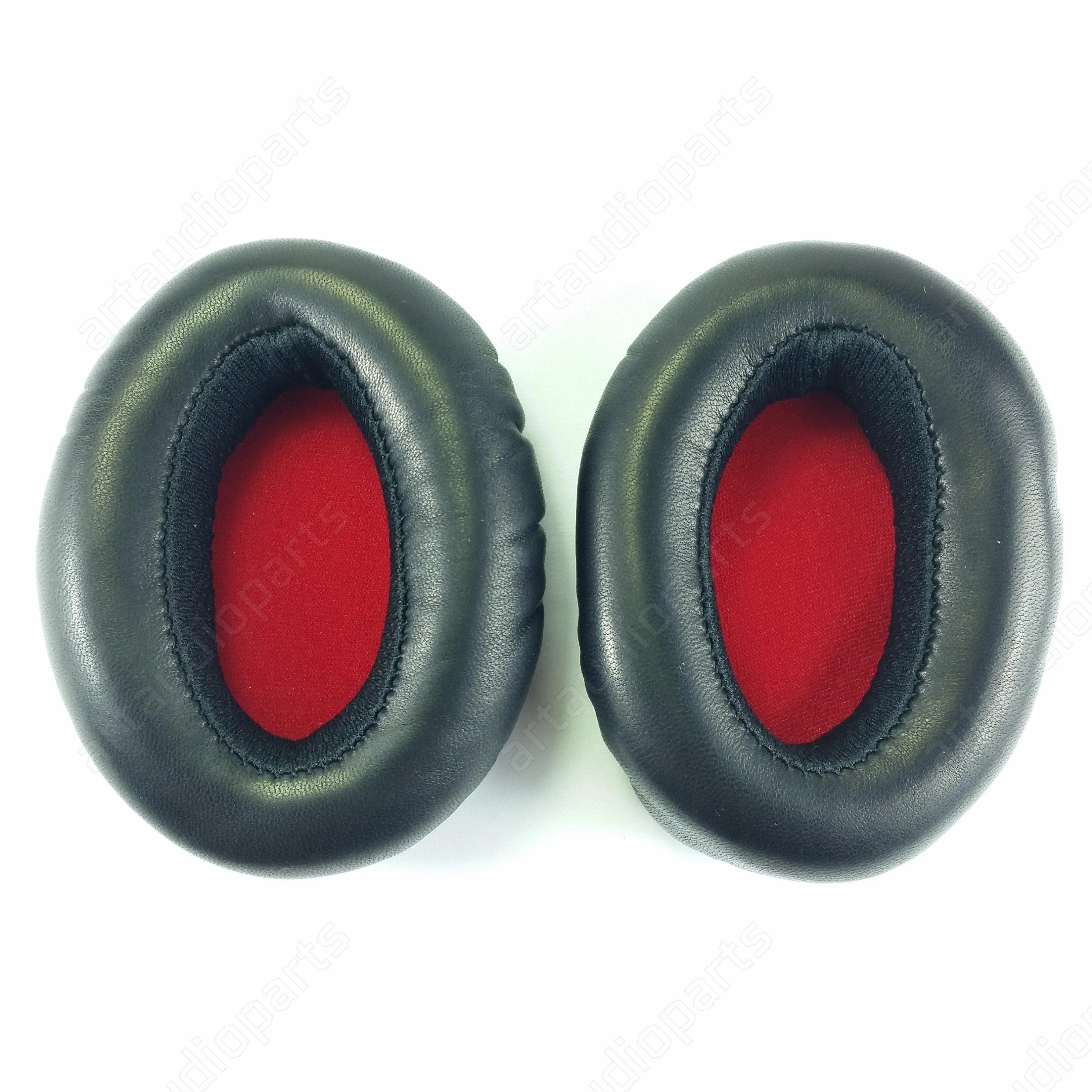 Earpads - black/red for Sennheiser Momentum Headphones