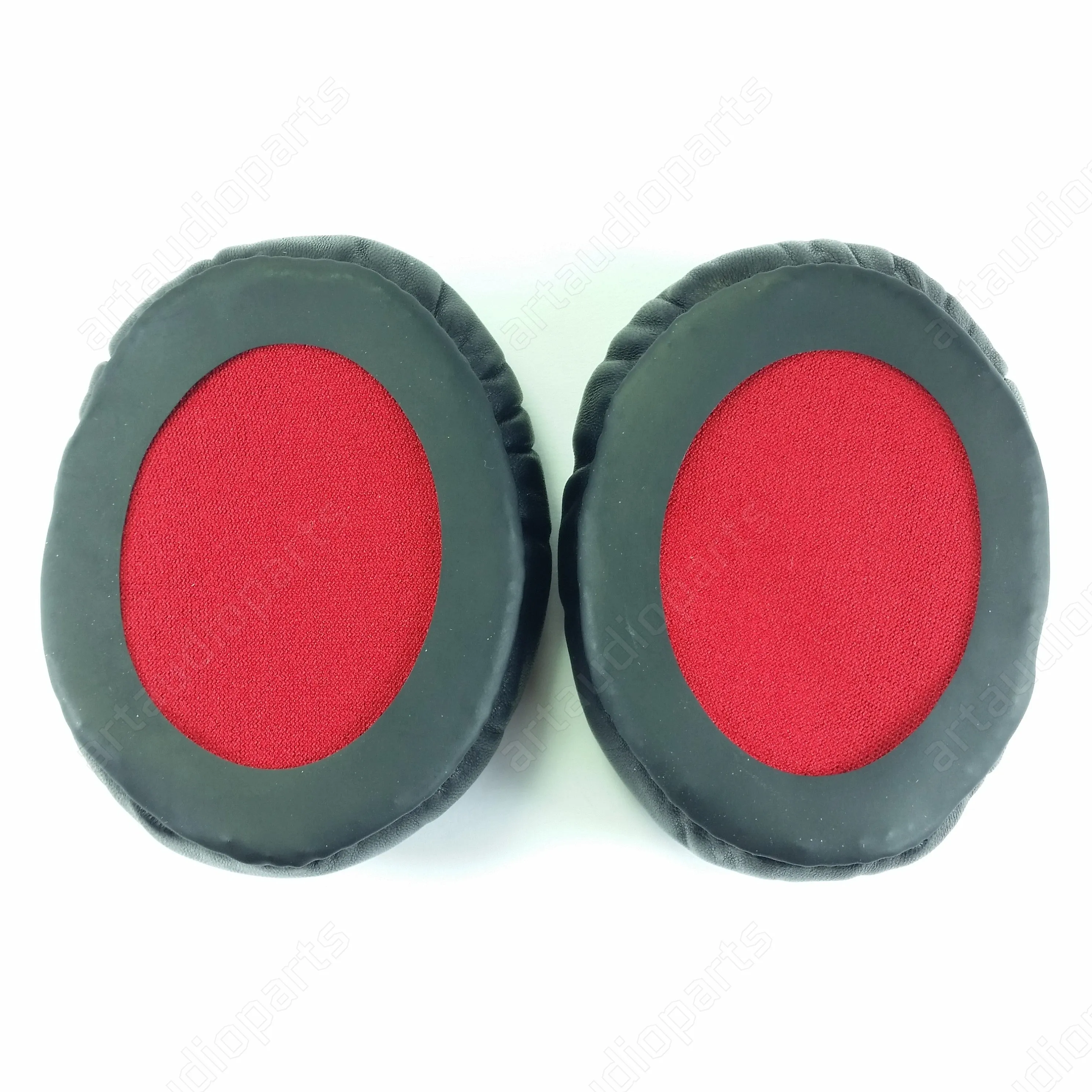 Earpads - black/red for Sennheiser Momentum Headphones