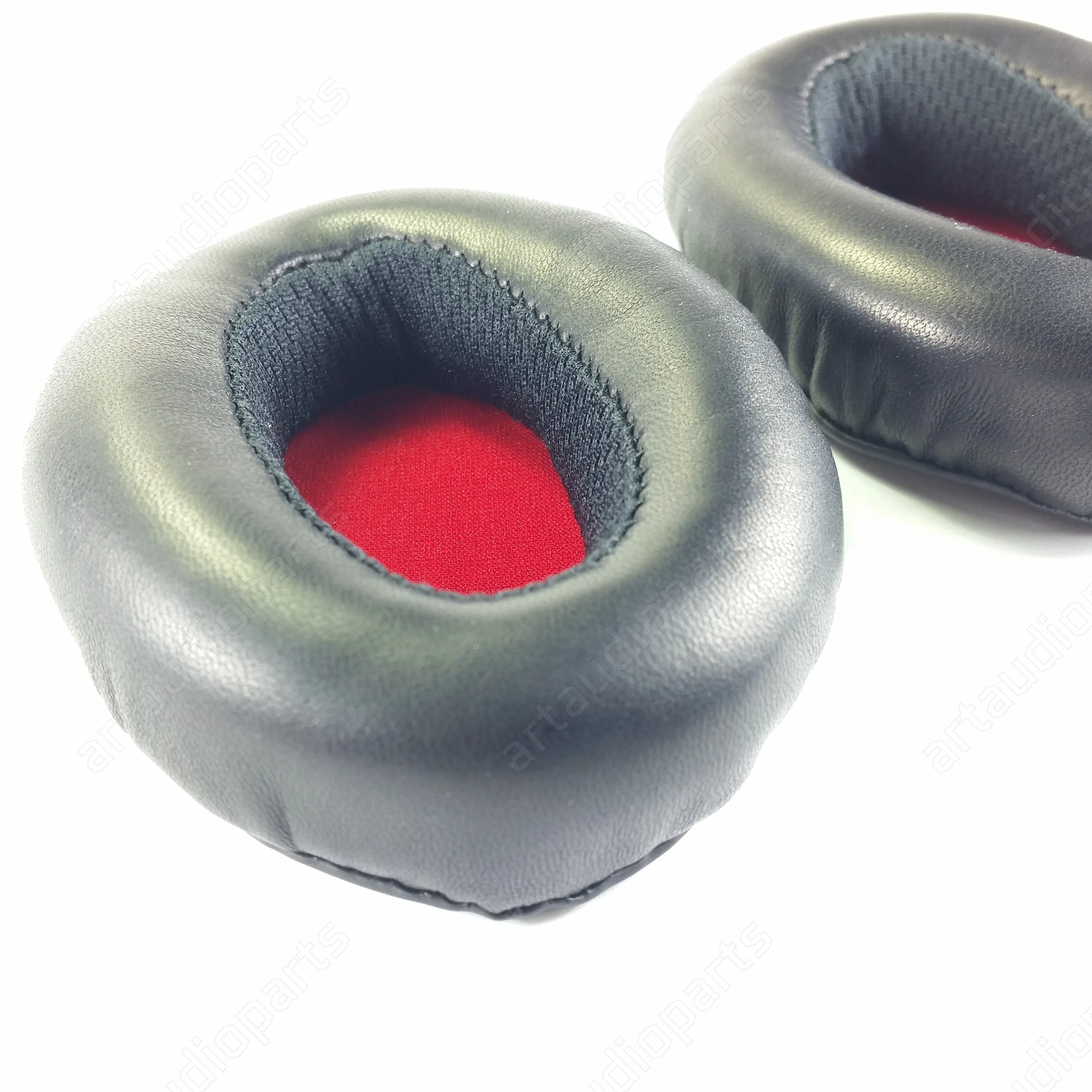Earpads - black/red for Sennheiser Momentum Headphones