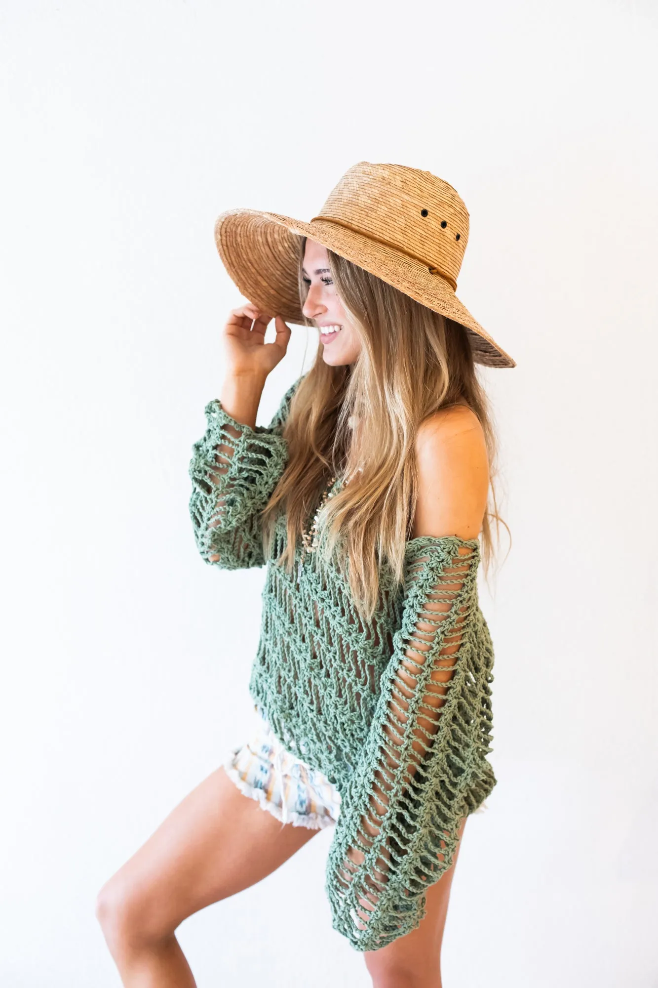 Earthy Crochet Sweater