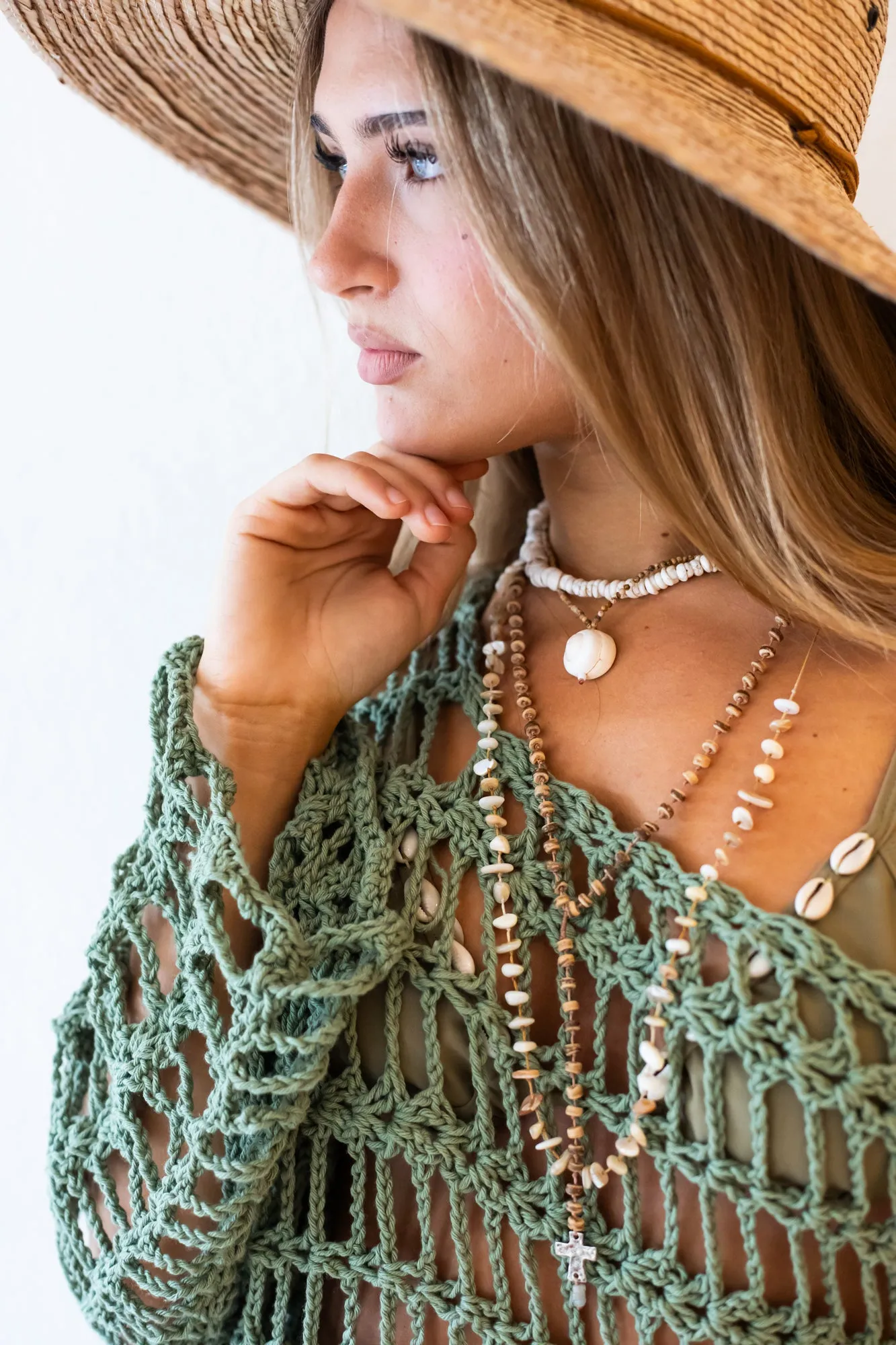 Earthy Crochet Sweater