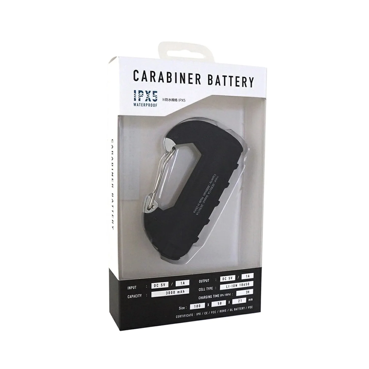 EL COMMUN | エル・コミューン　Carabiner Battery