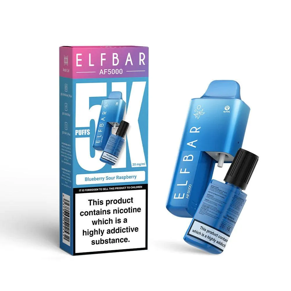 Elf Bar AF5000 Blueberry Sour Raspberry
