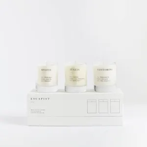 Escapist Votive Set - Earthy   Warm