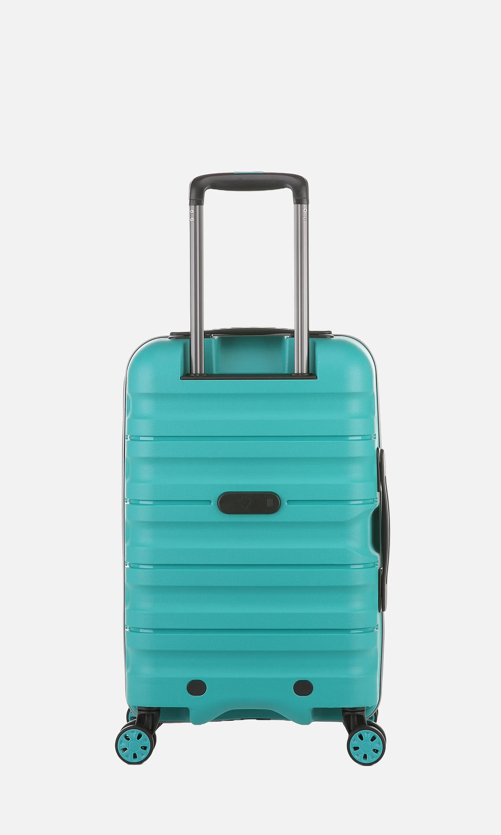 Expandable Carry-on Luggage in Teal - Lincoln