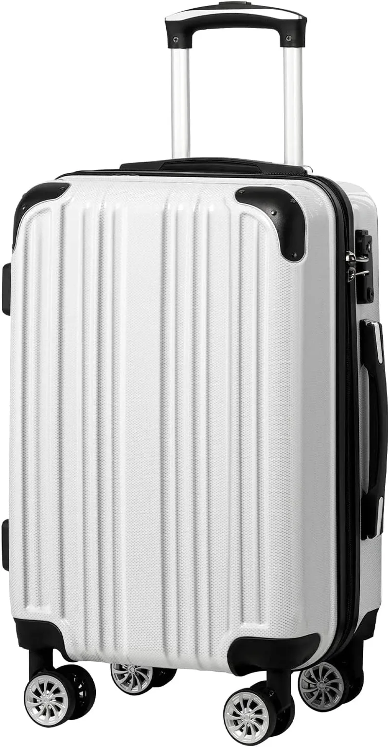 Expandable Luggage (only 28") Carry-On Luggage PC ABS Spinner 20in 24in 28in