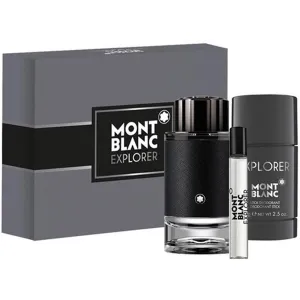 Explorer by Montblanc for Men 3.4 oz EDP 3pc Gift Set