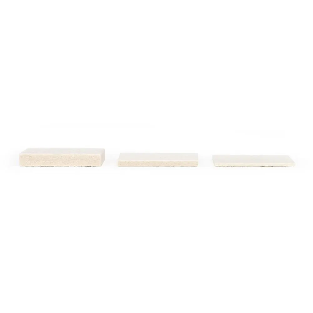 F-1 Industrial Felt Samples - 1/8" 1/4" 1/2" Thick