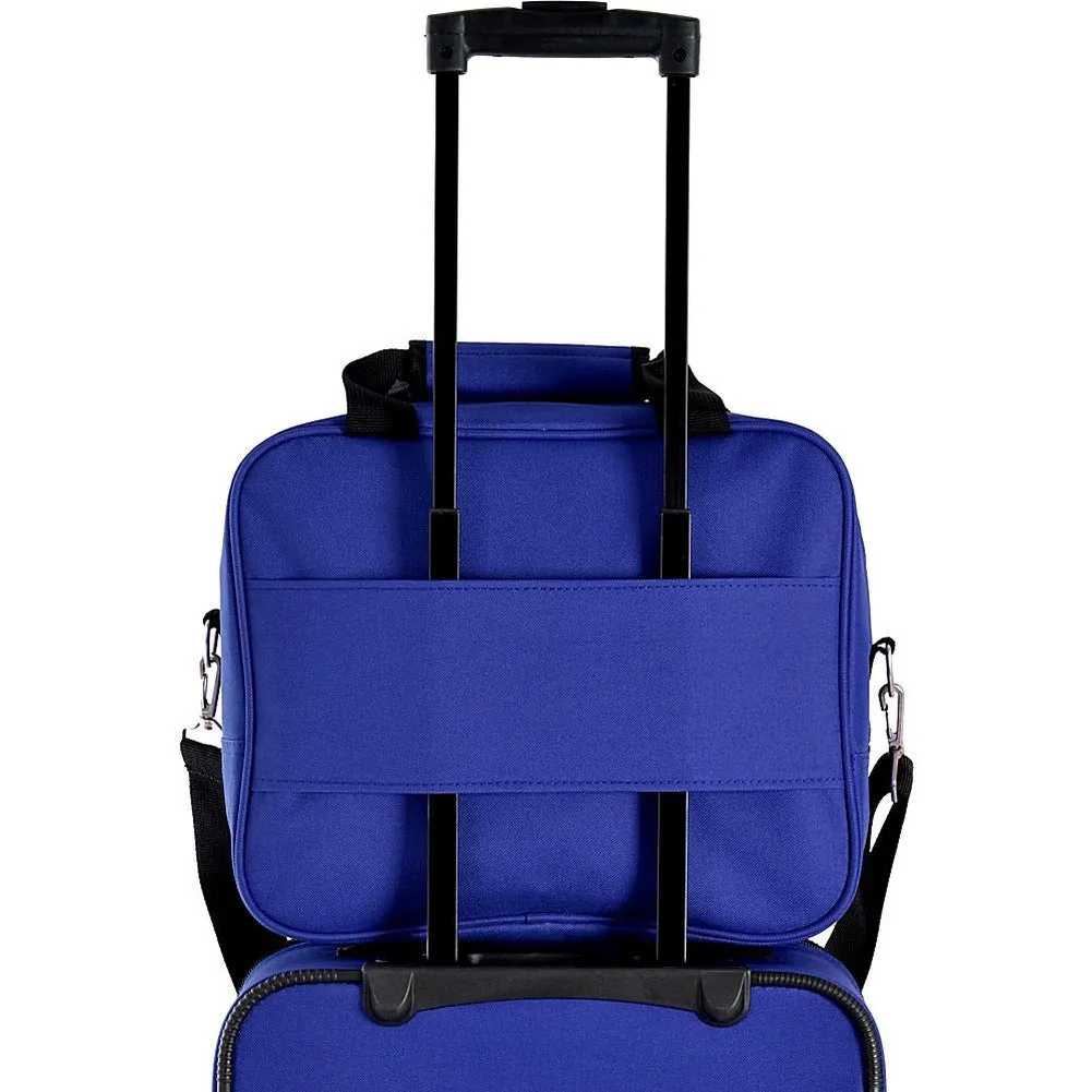 famous lets travel 2 piece carry on luggage set -