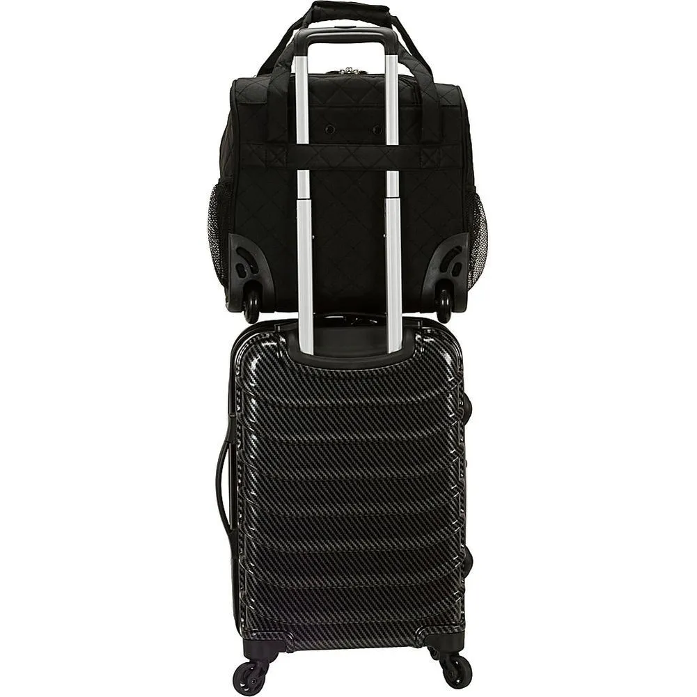 famous luggage wheeled underseat carry-on 7 colors softside carry-on