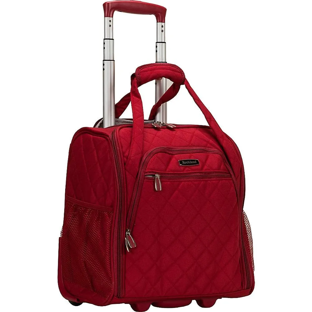 famous luggage wheeled underseat carry-on 7 colors softside carry-on