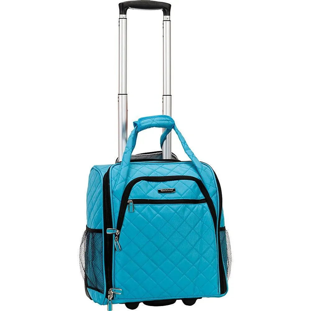 famous luggage wheeled underseat carry-on 7 colors softside carry-on