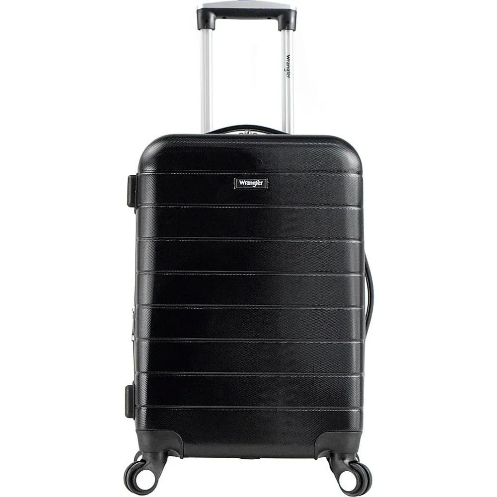 famous luggage wrangler 3-n-1 20" expandable hard side carry-on