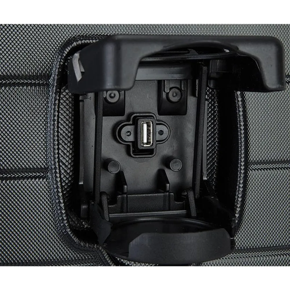 famous luggage wrangler 3-n-1 20" expandable hard side carry-on