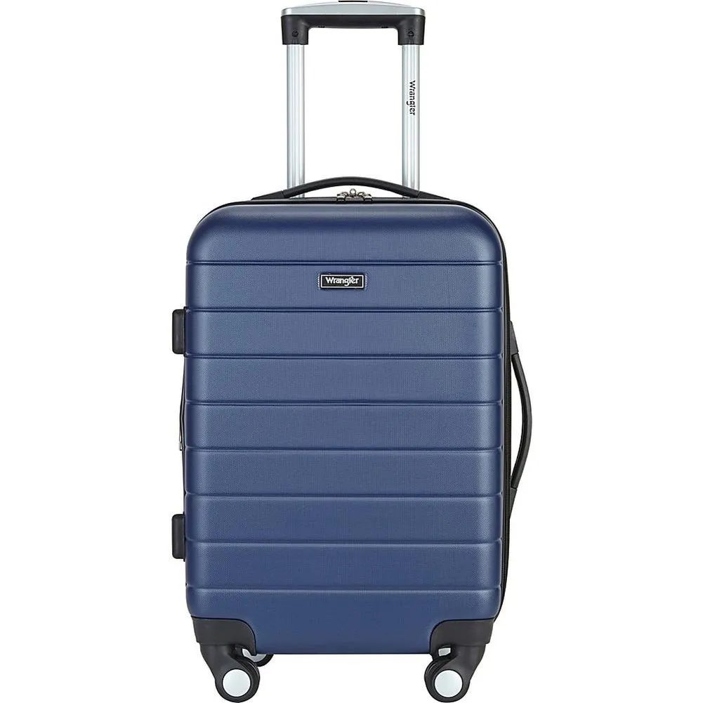 famous luggage wrangler 3-n-1 20" expandable hard side carry-on