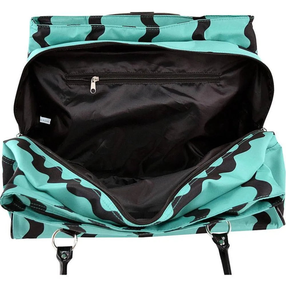 famous zig-zag carry-on trolley - zig-zag soft side carry-on