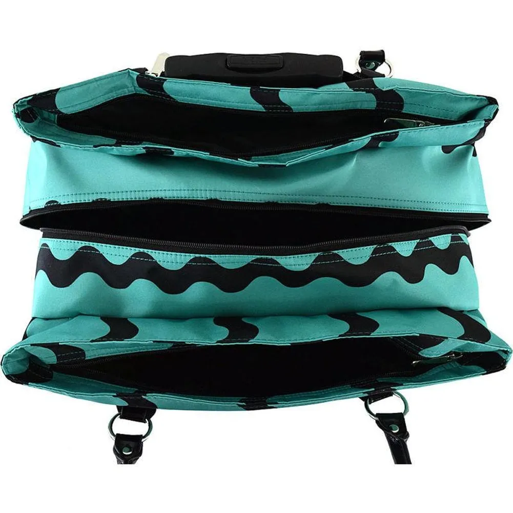 famous zig-zag carry-on trolley - zig-zag soft side carry-on