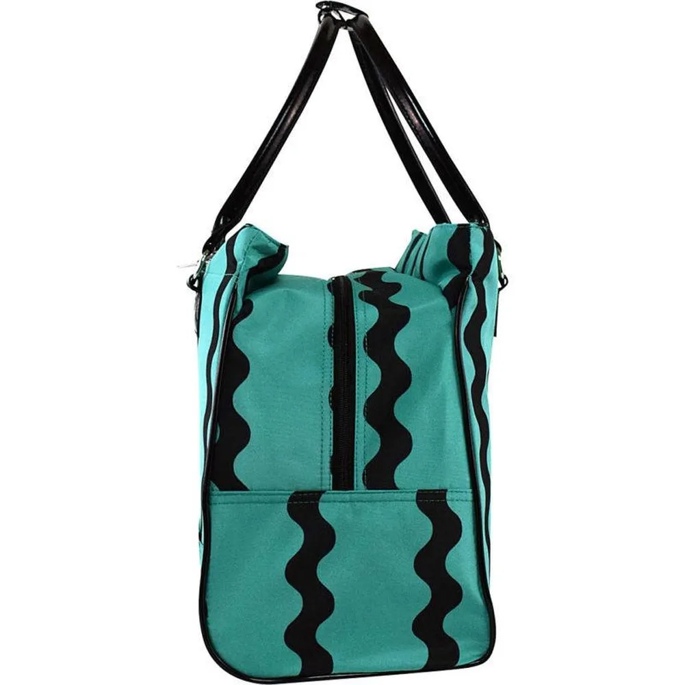 famous zig-zag carry-on trolley - zig-zag soft side carry-on