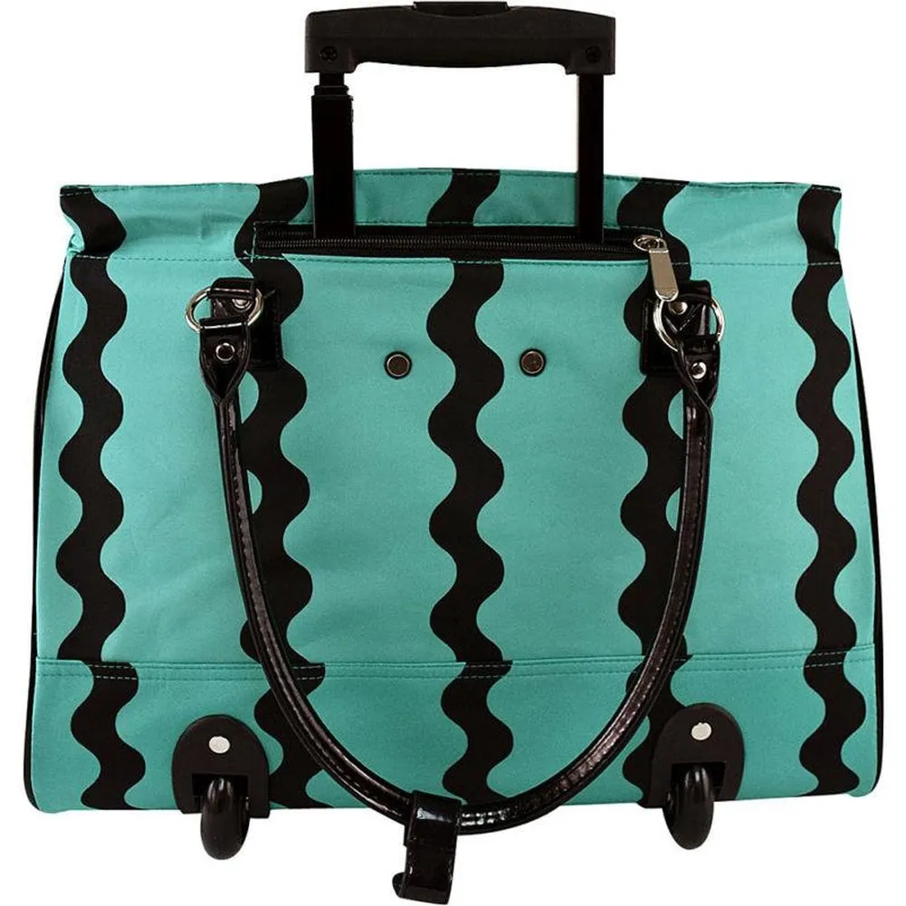 famous zig-zag carry-on trolley - zig-zag soft side carry-on