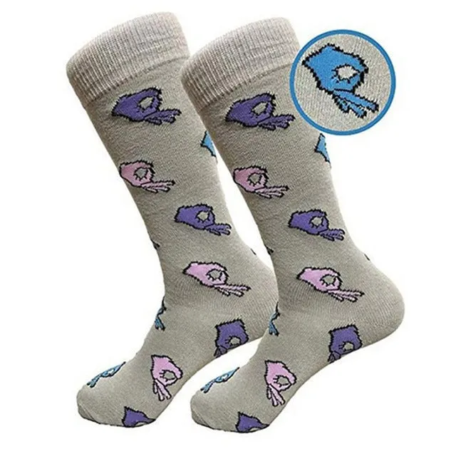 Fckin Mint trendy hip retro socks
