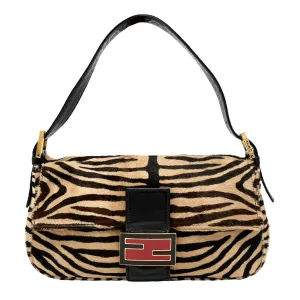 Fendi Cheetah Calf Hair Baguette