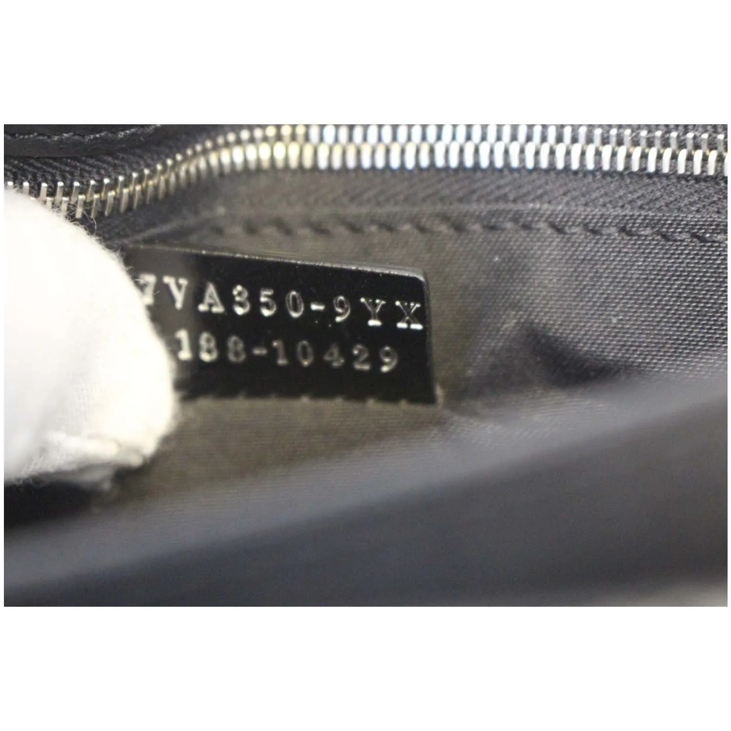 FENDI Metal Bag Bugs Slim Clutch Black - Last Call