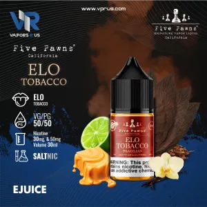 Five Pawns California - ELO Tobacco Salt 30ml