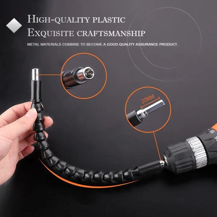 Flexible Shaft Extension Bits - 2021 Upgrade
