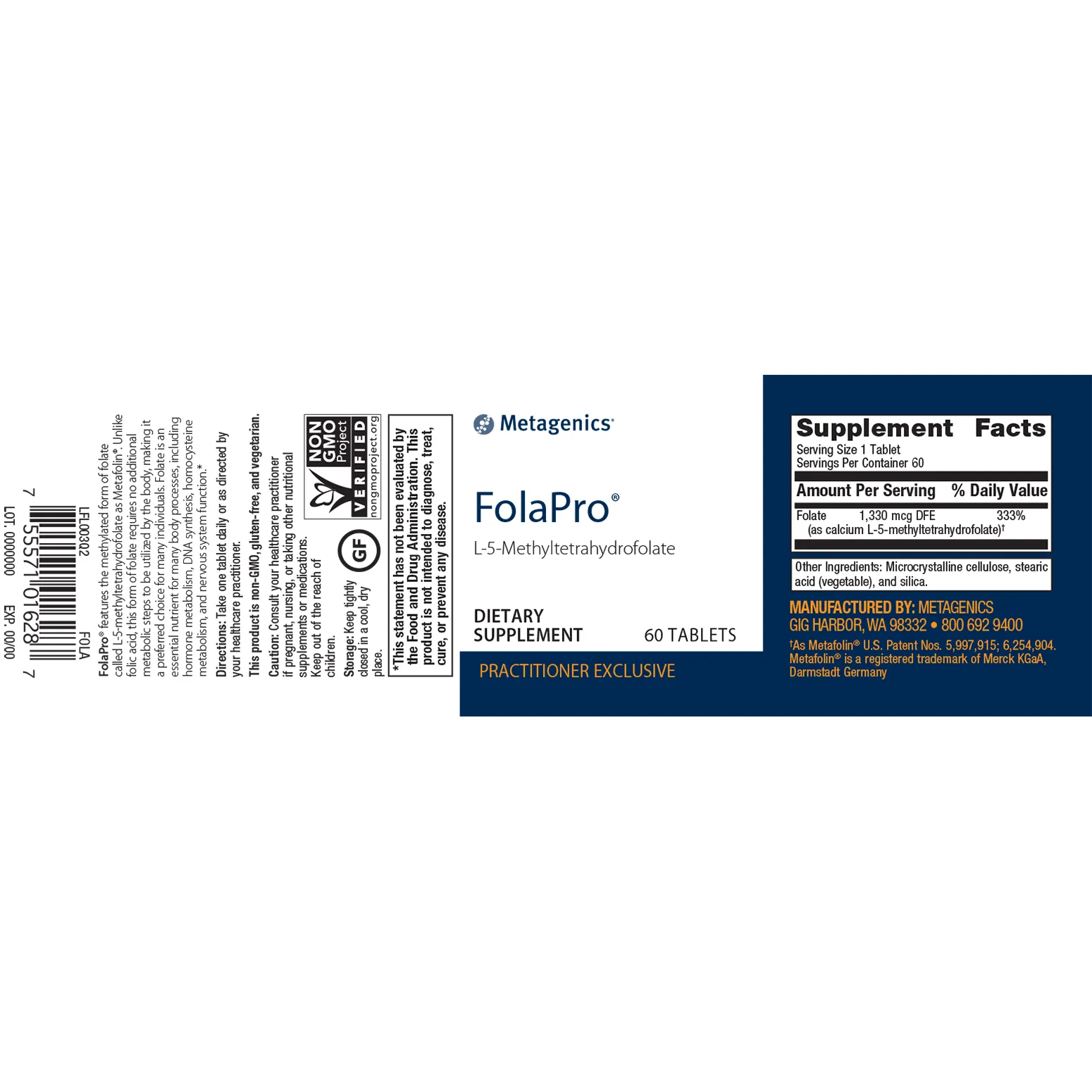 FolaPro® <br>L-5-Methyltetrahydrofolate