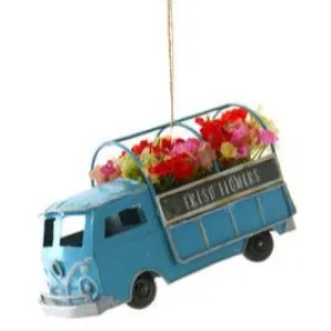 Fresh Flowers Truck Ornament