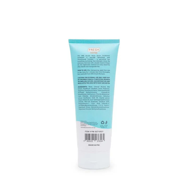 Fresh Hairlab Milk Boost Argan 2 in 1 Serum Conditioner Treatment 200ml