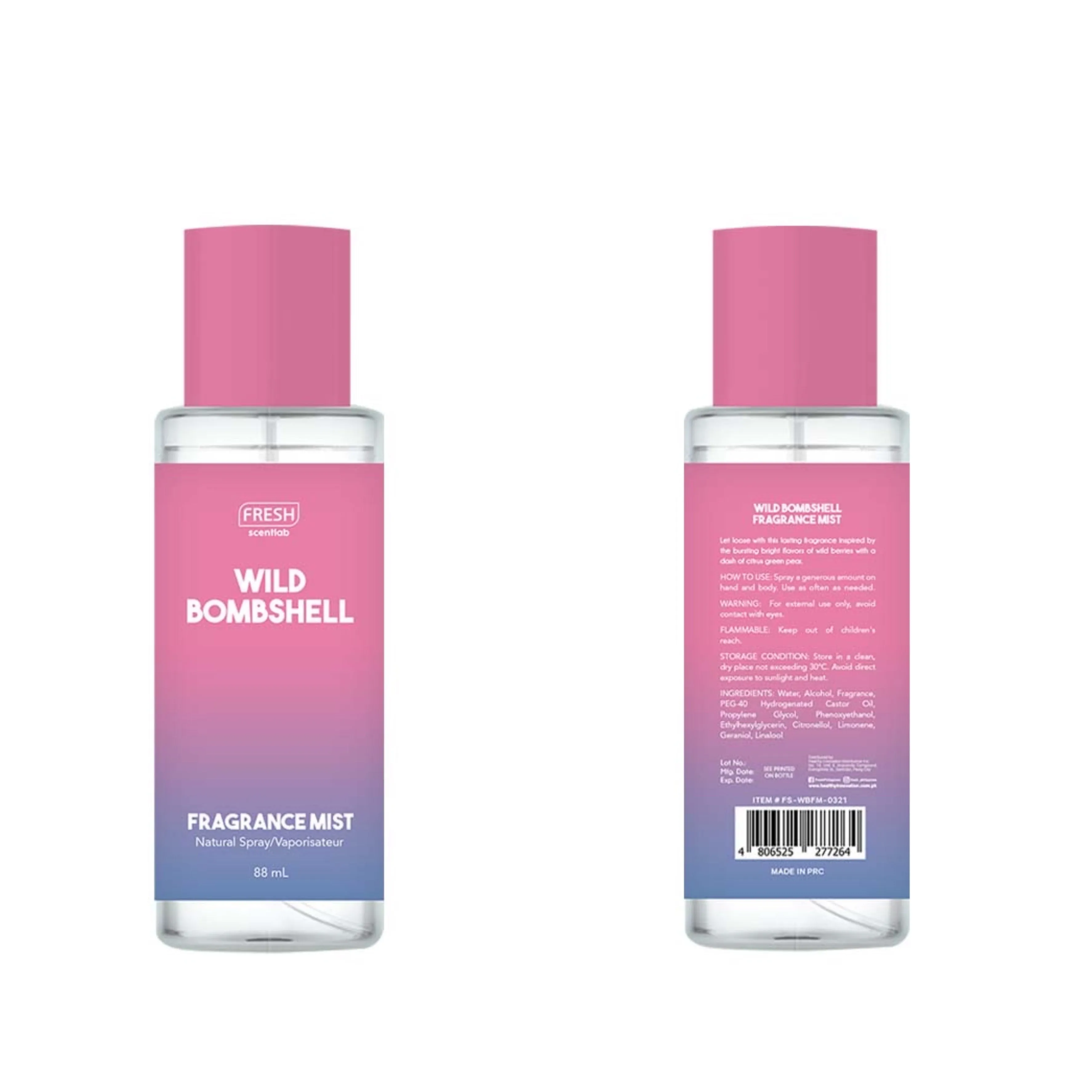 FRESH Scentlab Fragrance Mist 88ml